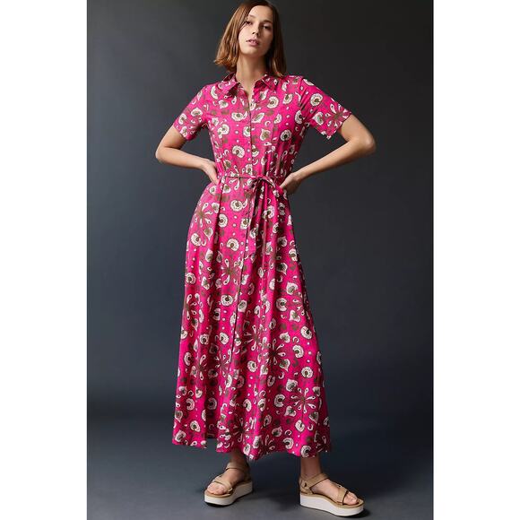 Anthropologie Dresses & Skirts - Anthropologie Vianne Maxi Shirtdress